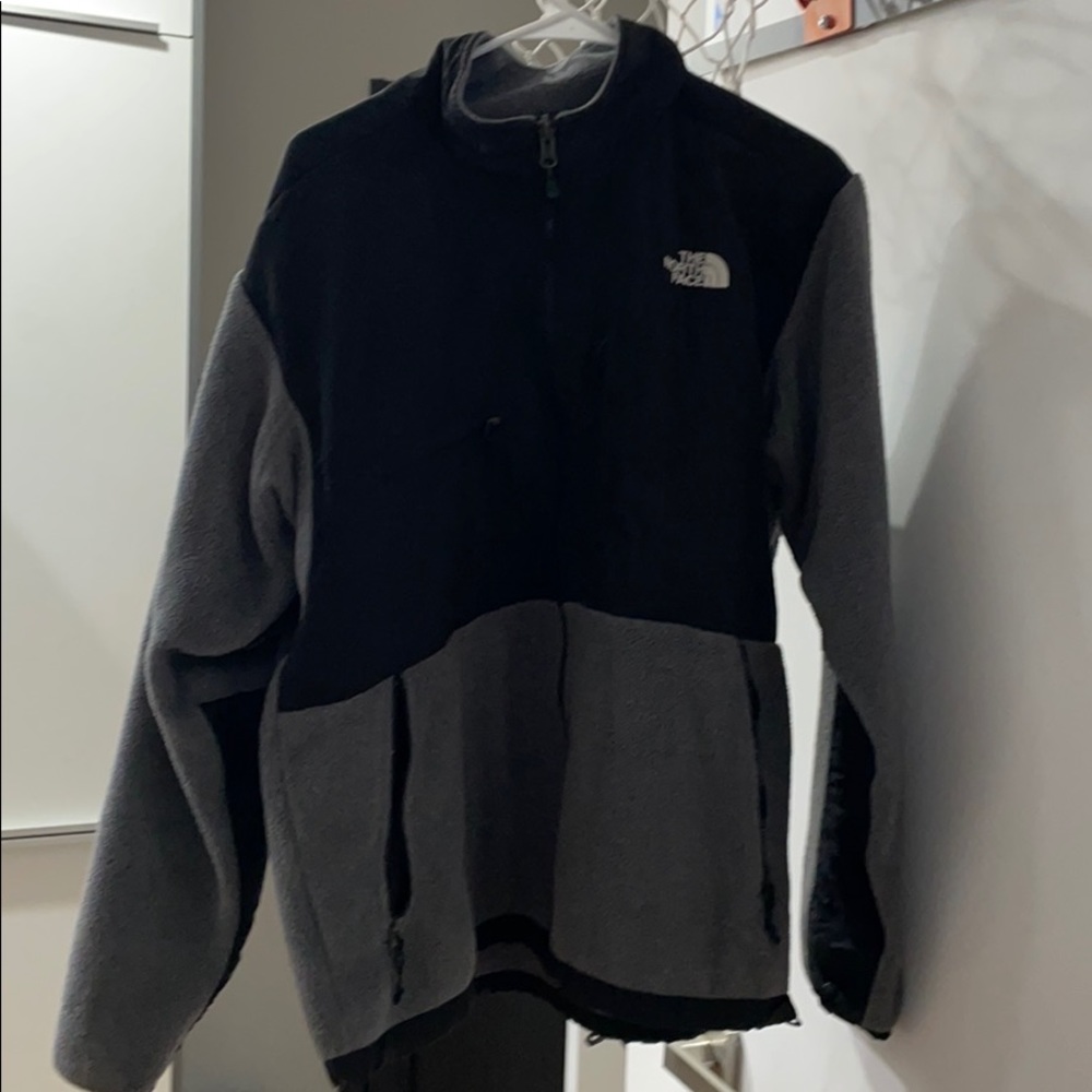 North face grey fleece
